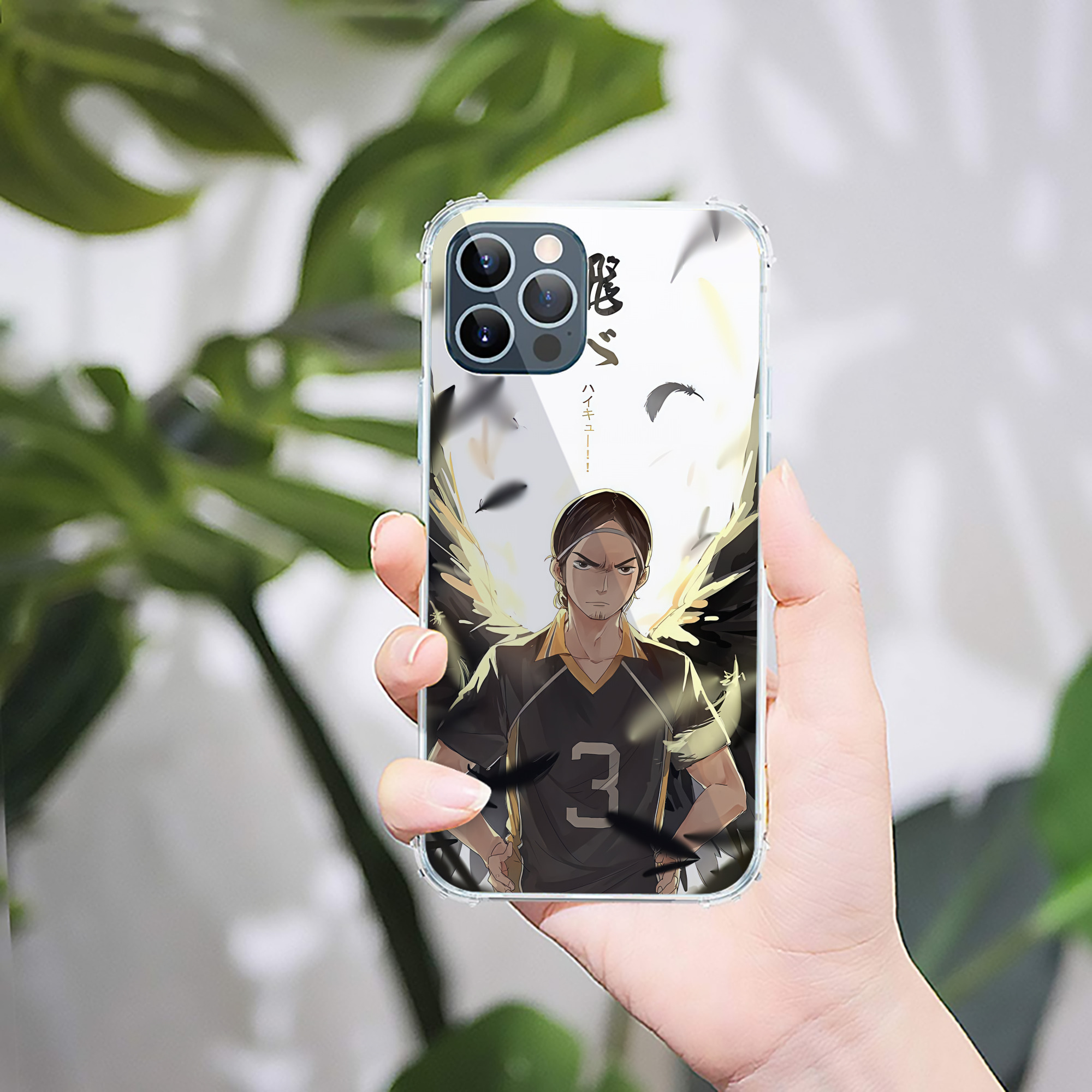 （画像用） ハイキュー!! Haikyu!! 【iPhone 12シリーズ対応】透明スマホケース（クリアソフトケース）